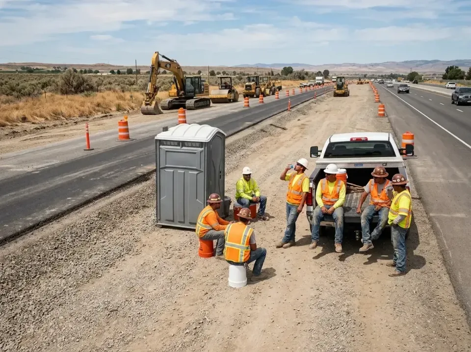 highway-road-construction-crew-007 — frequently asked questions, Porta Potty and Restroom Rentals in Lucerne Valley, CA